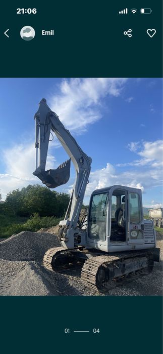 Inchiriez excavator de 8 tone