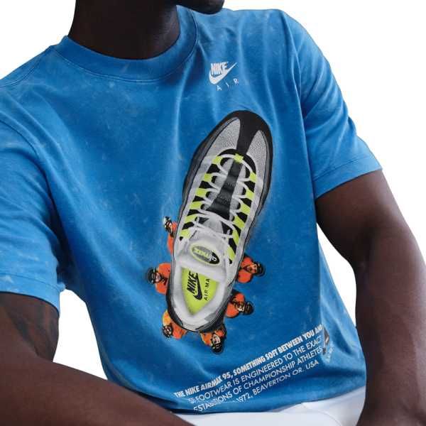 Nike - Sportswear T-Shirt - Blue - Cotton Оригинал Код 251