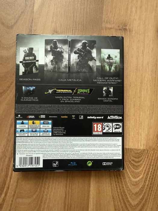 Call of duty infinite warfare steelbook PS4 Playstation 4