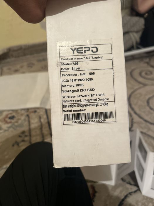 LAPTOPS гарантия 1 мецес