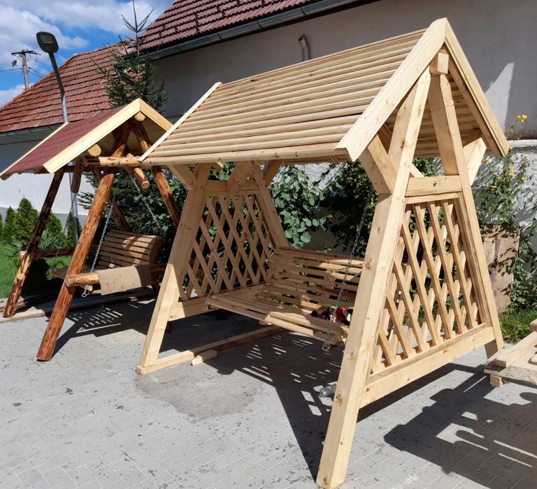 Foisoare, leagăne filigorii, pergole, mobilier de gradina
