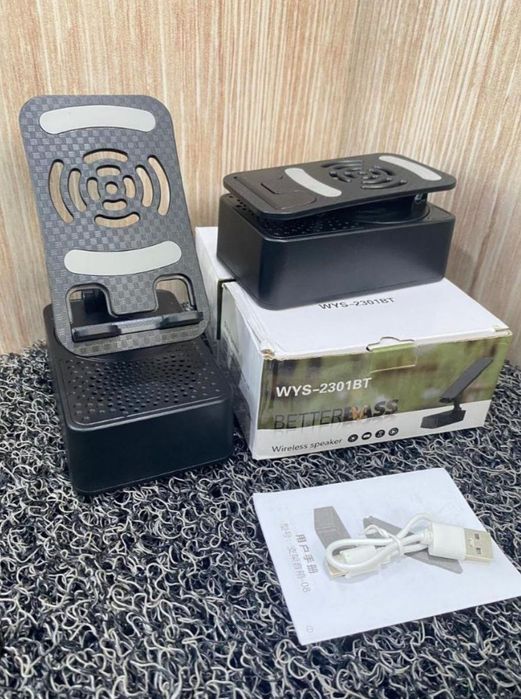 Держатель для телефона 2 В 1 
с Bluetooth-ДИНАМИКОМ!