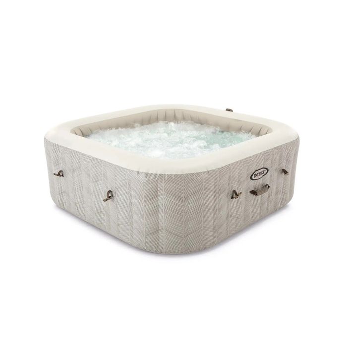 Надуваемо джакузи Intex PureSpa Chevron Bubble Deluxe, 6 места, 239 х