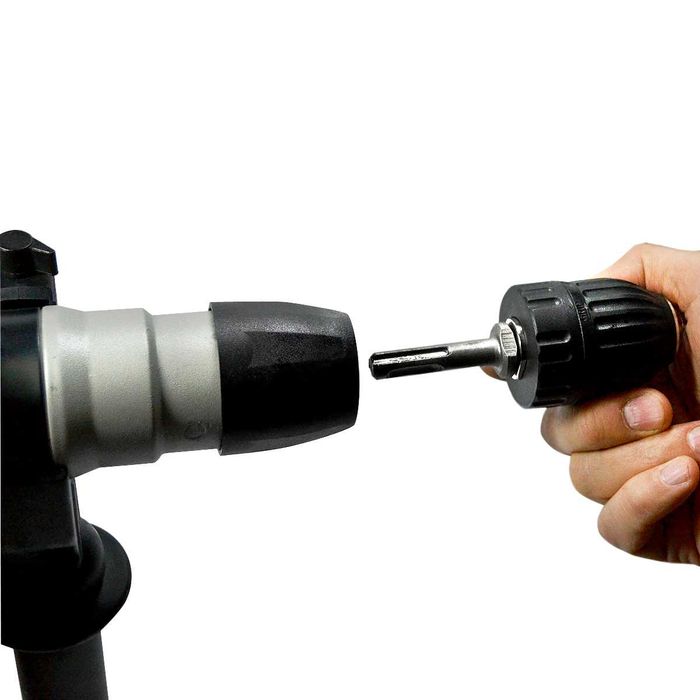 S&R безключов патронник за бормашина, 2 mm 13 mm, SDS plus, Германия