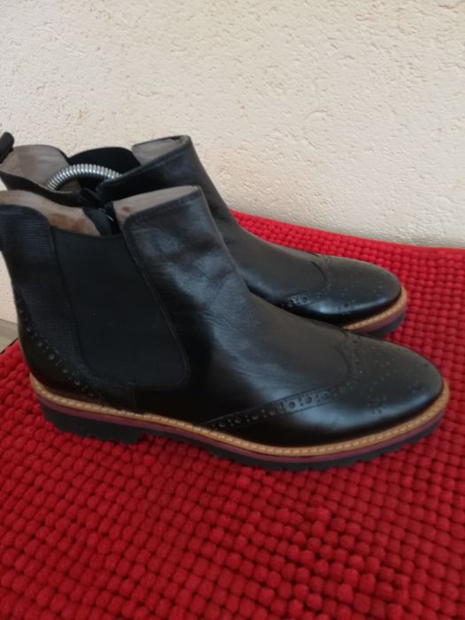 Ghete noi Ciel nr 40 dama piele