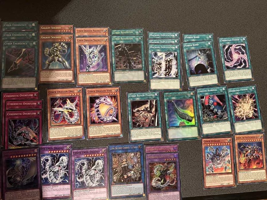 Yu-gi-oh Cyber Dragon deck
