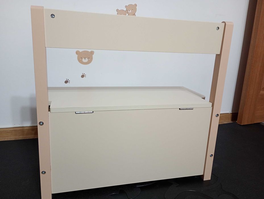 Bancuta copii cu spatiu depozitare