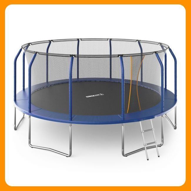 Самый большой каркасный батут диаметром 4.88 метров. Бесплатно доставк
