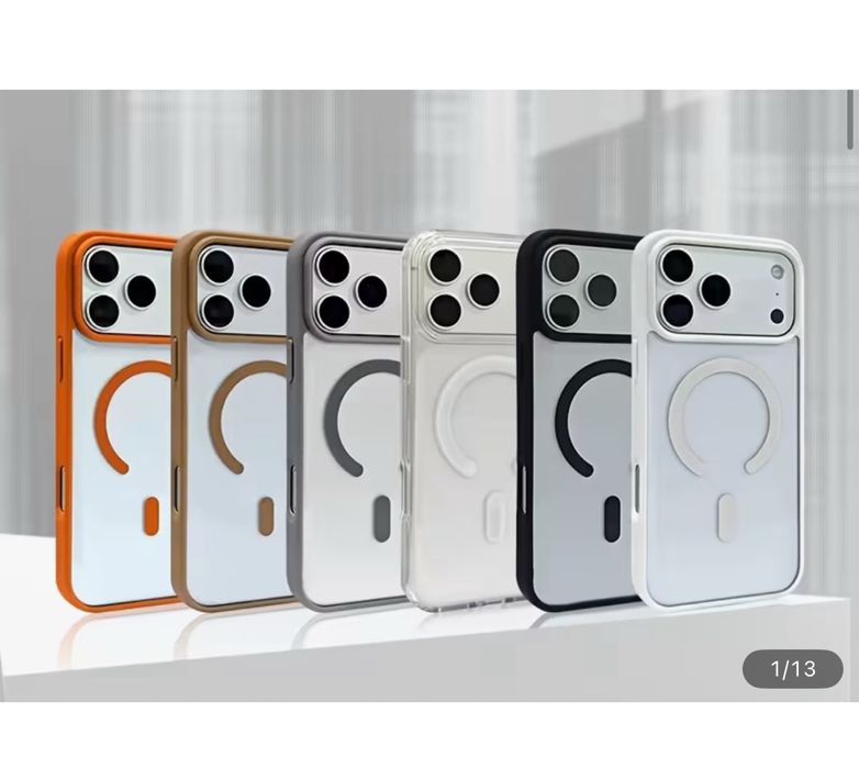 Iphone 17 PRO 17 PRO MAX 17 Husa Magsafe Crystal Back