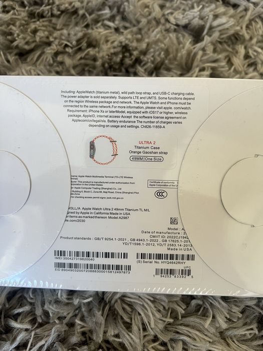 Apple Watch Ultra 2 49mm Titanium GPS + Cellular