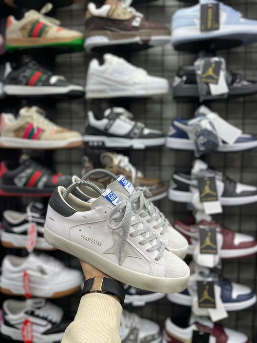 Adidasi Golden Goose Super Star Black Grey