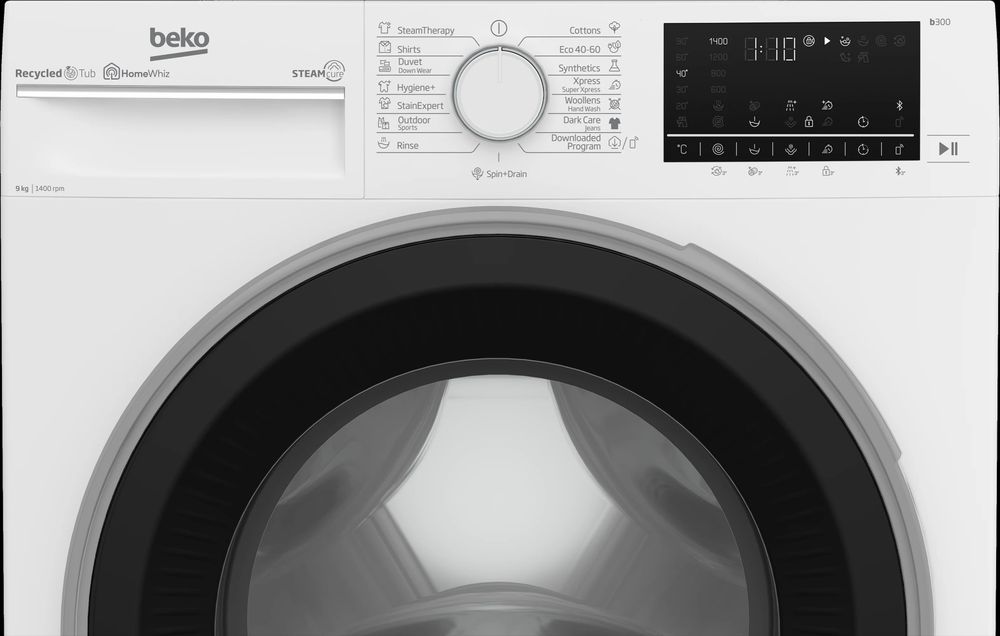 Продавам отлична пералня Beko 9 кг Клас А,  на 2 Години