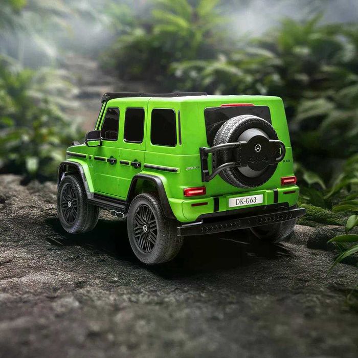 Masinuta electrica pt. 2 copii Mercedes G63, 4x 200W, 24V-14Ah Green
