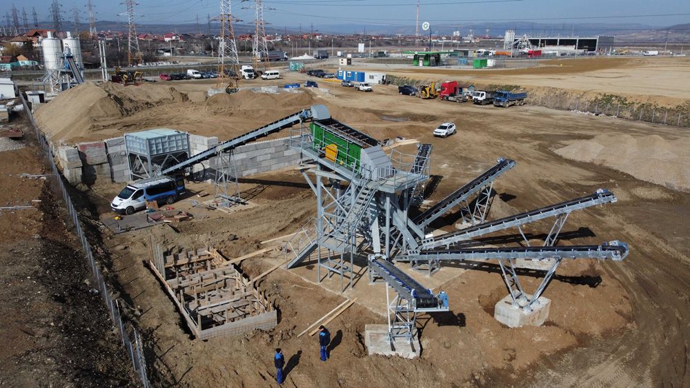 Producator (RO) Statii de Sortare noi Promix 100-300 T/h