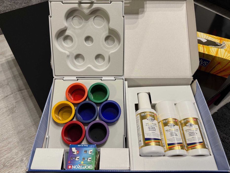 LAMPA BIOPTRON ZEPTER + Set complet de accesorii - Stare Excelenta