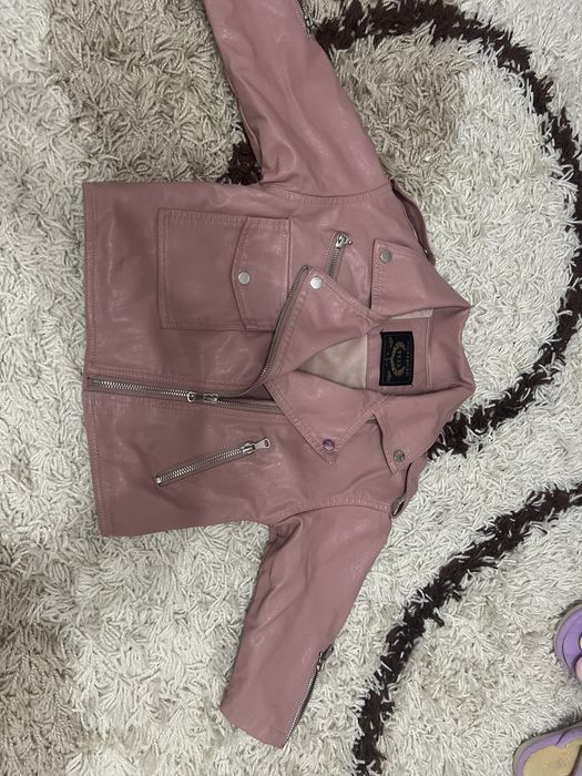 Детская Кожанная куртка