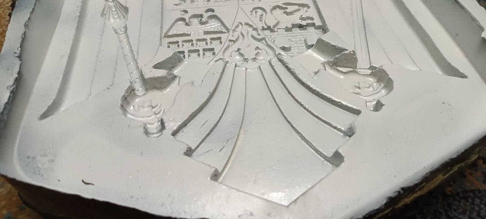 Matriță cauciuc Stema României 50 x 30 cm