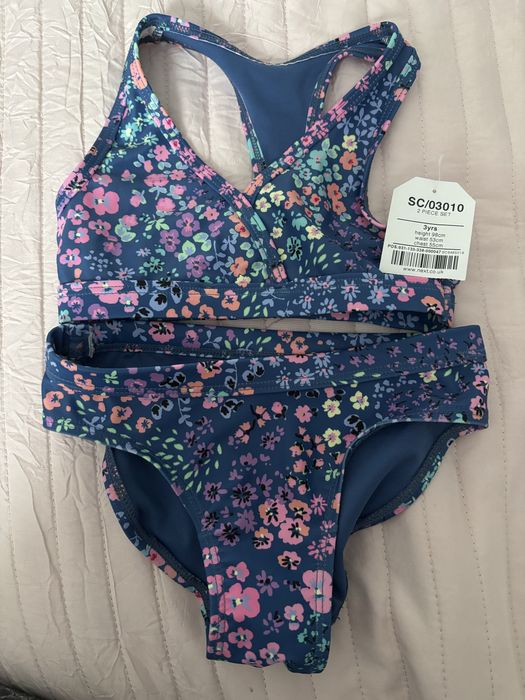 Next бански за момиченце нови 98см