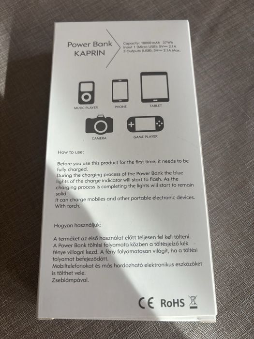 Power Bank Kaprin - 10000mAh