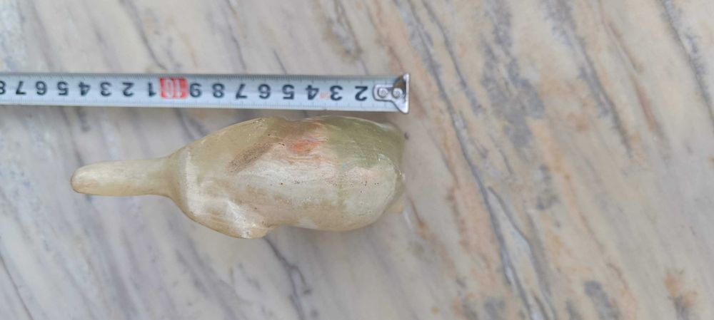 Фигурка на слон от мраморен оникс