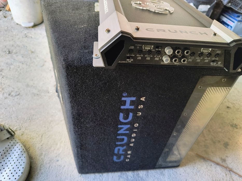 Boxe  Bass Crunch USA+Stație Crunch