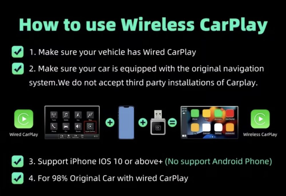 CarPlay & Android Avto Оригинал Качество