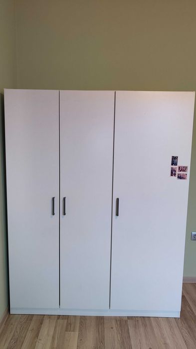 Гардероб Ikea, бял
