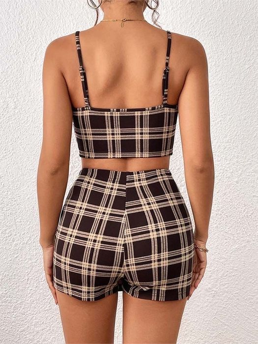 Костюмчик двойка с шорты-юбка