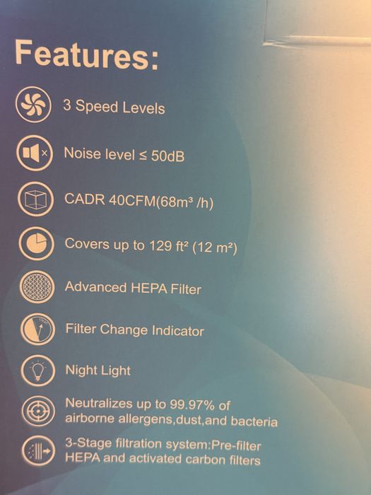 HEPA пречиствател  Levoit LV-H132