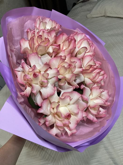 Элитный букет из крупных роз