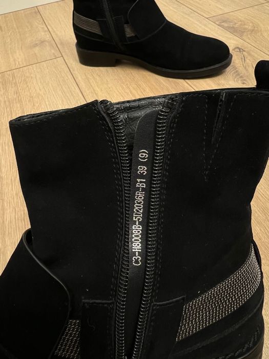 Замшевые Сапоги - демисезонка