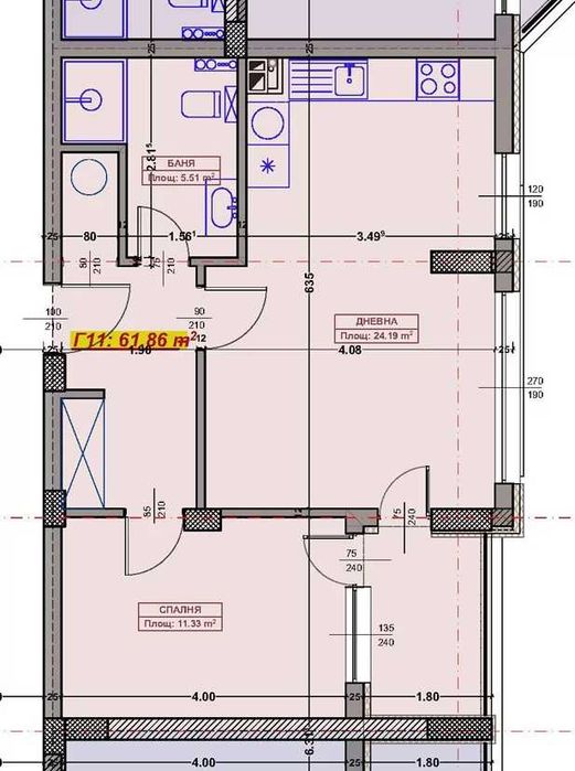 Продава се Двустаен апартамент в Варна, Възраждане 1 - 73 кв.м за 1877 €/кв.м - Снимка #3