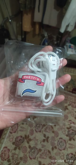 Чехол для адаптера iPhone и обмотка.