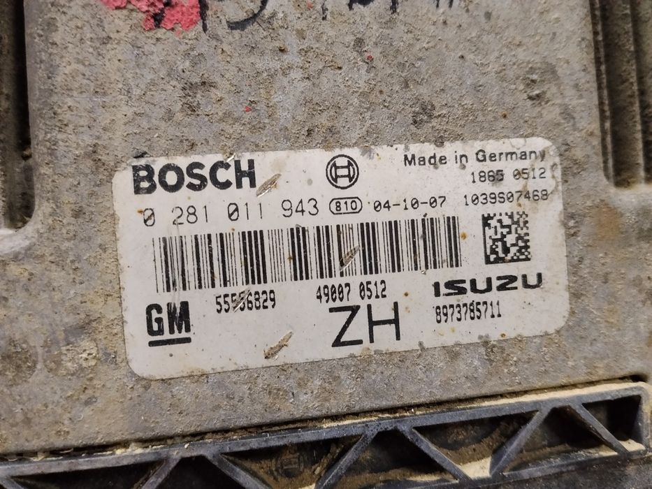 Calculator ecu Opel Astra h 1.7