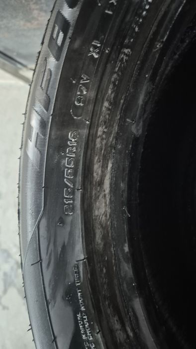Шины лето  215/55/16р.