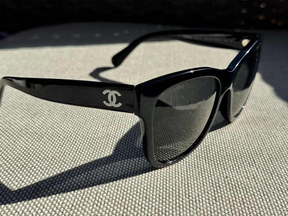 Ochelari soare dama Chanel Ref. 5380-A Acetate Black/Grey