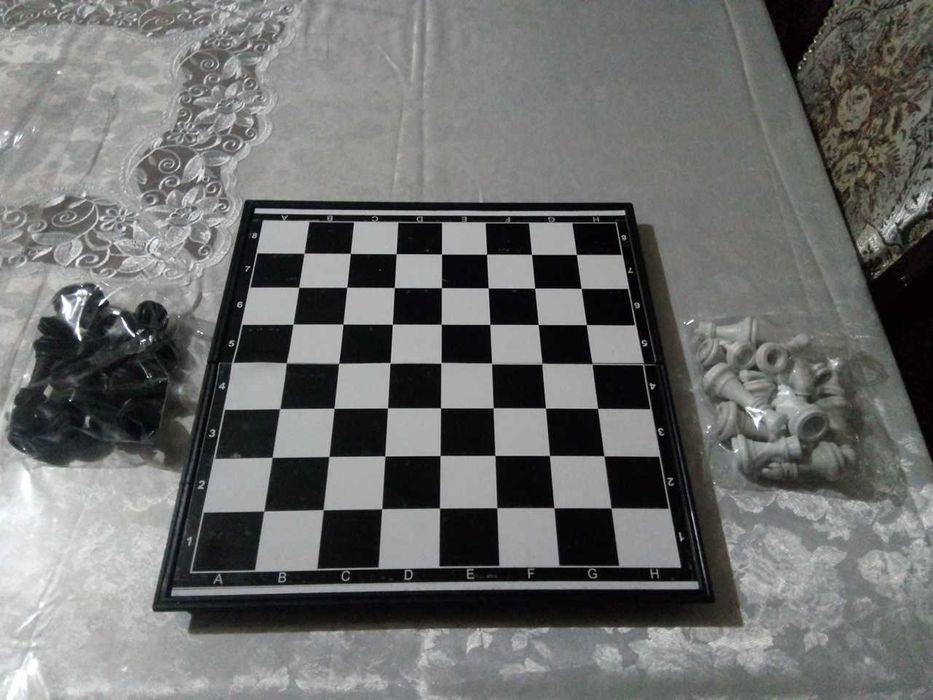 Shaxmat shashka doskasi va  figuralari  Шахмат доска фигуры доставкой