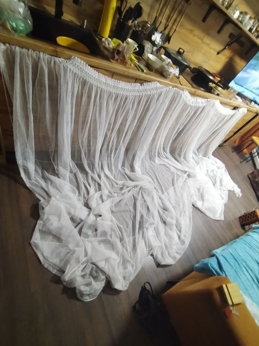 Тюль  цвет белый  есть другие