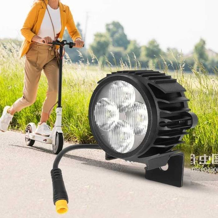 Far LED cu sonerie/claxon pentru trotineta electrica KuKirin G2 Pro 2024 / G2 Max