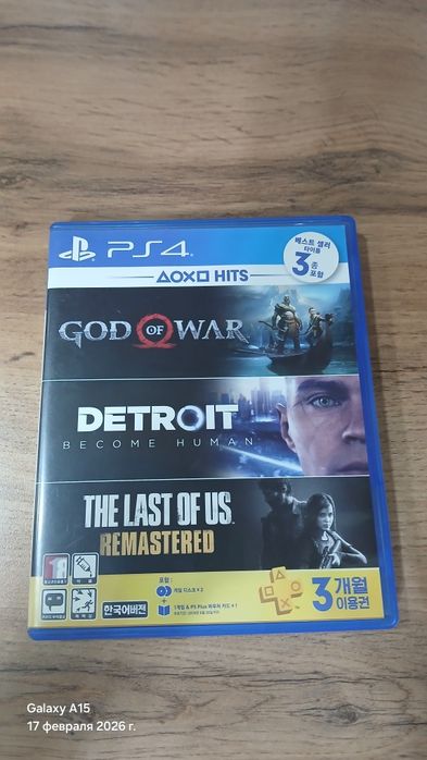 God of War и Detroit цена подарок!
​Описание