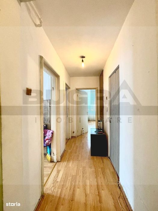 Apartament 2 camere decomandate, etaj intermediar, zona Clabucet