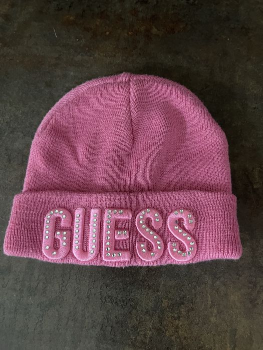 Fes copii Guess culoare roz