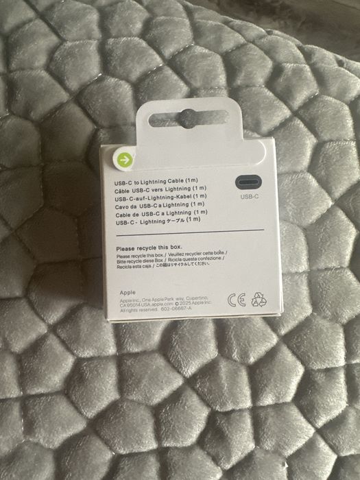 Кабель Apple USB - Lightning 1м (Оригинал)
