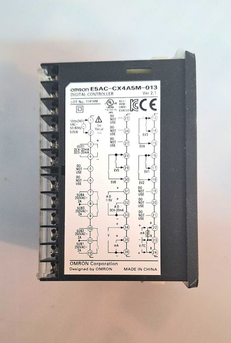 Regulator Temperatura Omron E5AC-CX4A5M-013