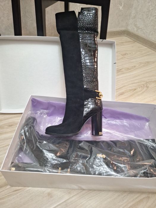 Продам сапоги с начёсом