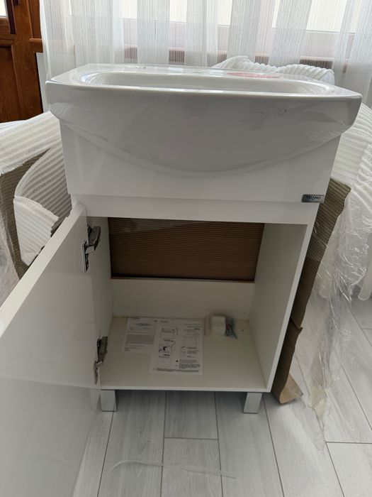Шкаф долен Дентън, 50 cm, бял