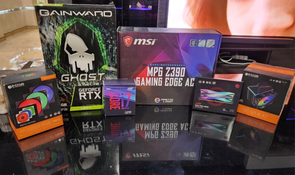 Геймърски компютър intel I7 RX3060ti