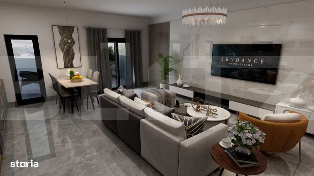 Penthouse 102 mp, 88.75 mp terase, zona Torontalului — fotografia 3