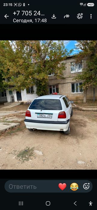 Продам фольксваген  гольф 3