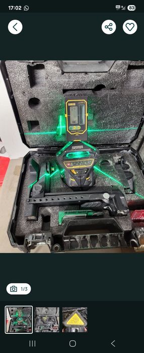 Laser Leica Rugby 610 complet in cutie stare impecabila+ alte lasere